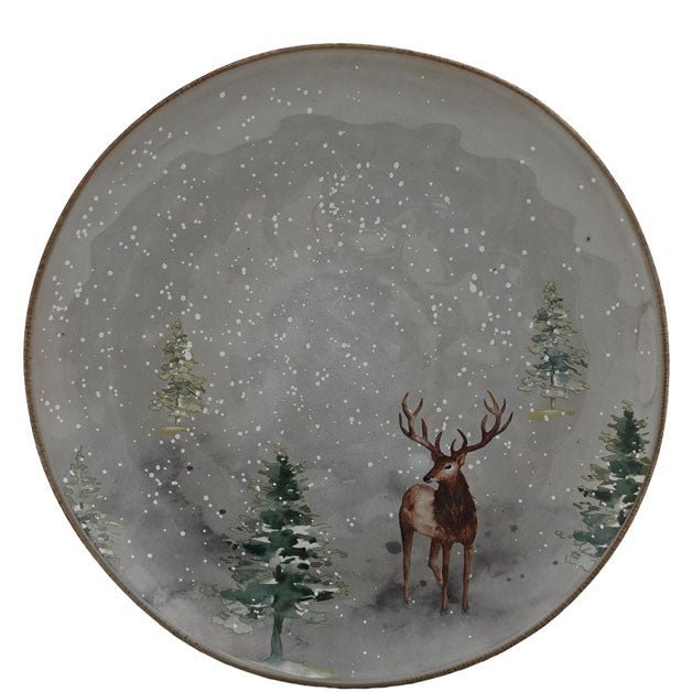 Julservis, mattallrik