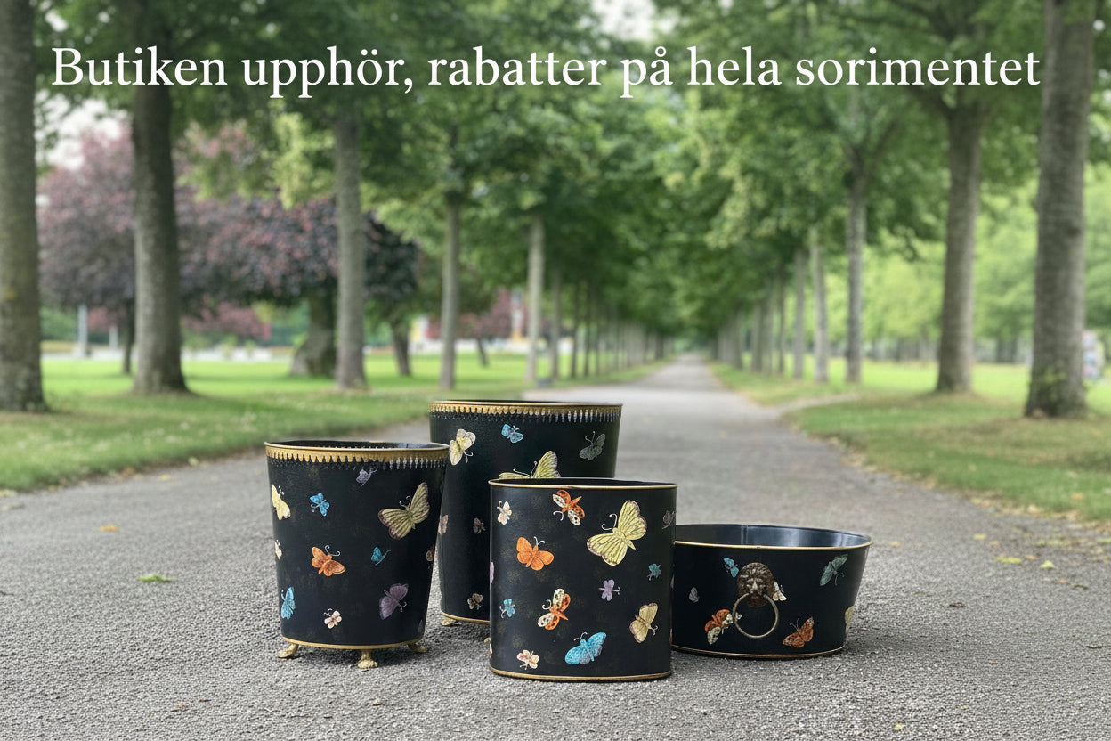 Papperskorg på tassar, Fjäril