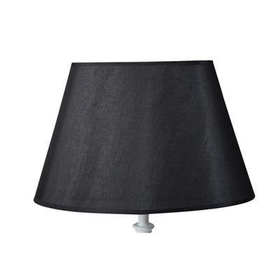 Lampskärm, Oval svart