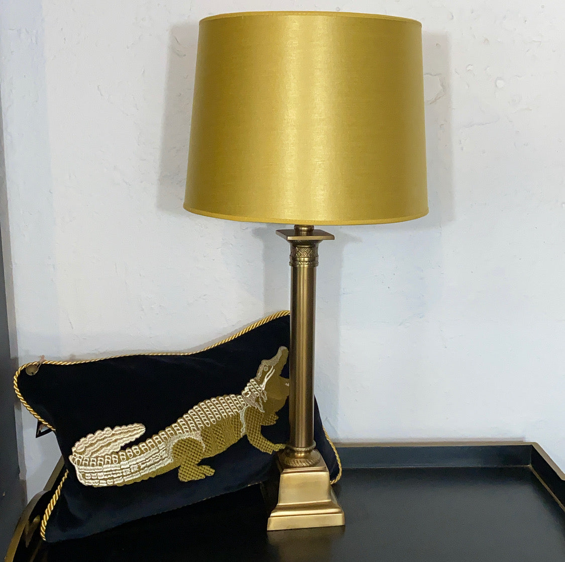 Lampskärm Galaxy, Guldgul