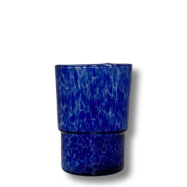 Glas, blått