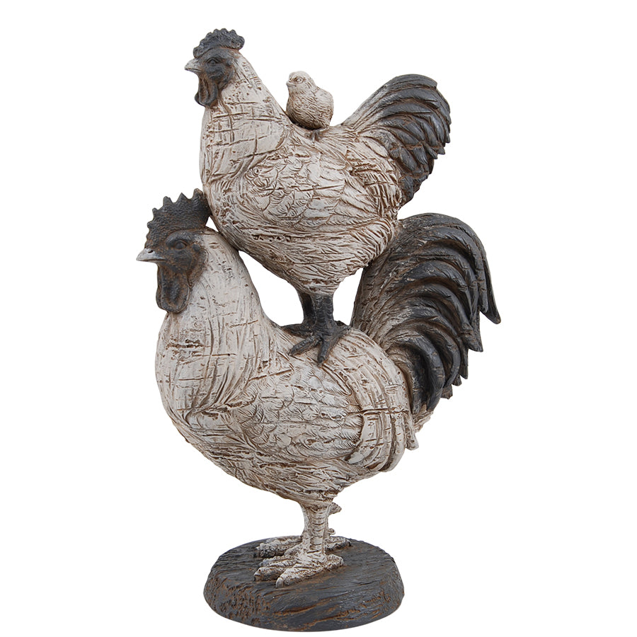 Påskdekoration, 3 hönor